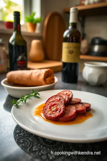 Saucisson à Cuire Parfumé au Vin Rouge steps