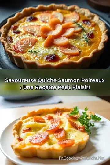 Savoureuse Quiche Saumon Poireaux : Une Recette Petit Plaisir!