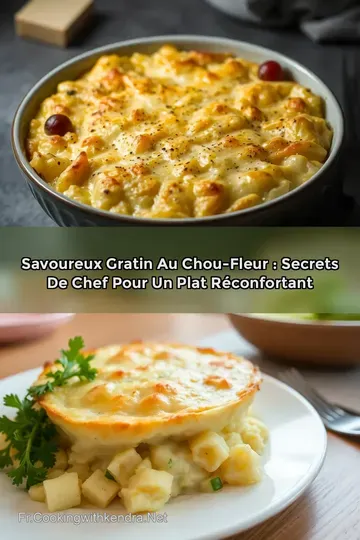 Savoureux Gratin au Chou-Fleur : Secrets de Chef pour un Plat Réconfortant