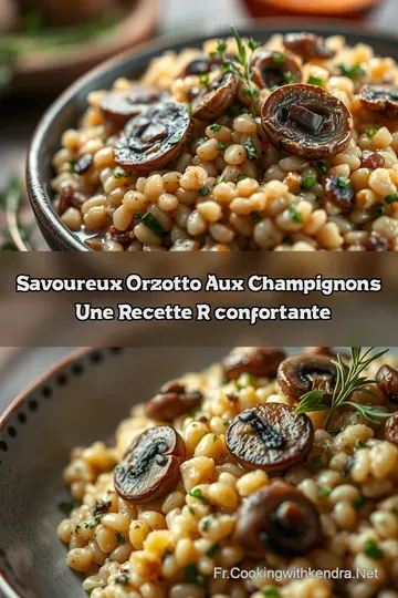 Savoureux Orzotto aux Champignons : Une Recette Réconfortante