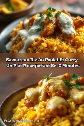 Savoureux riz au poulet et curry : Un plat réconfortant en 30 minutes