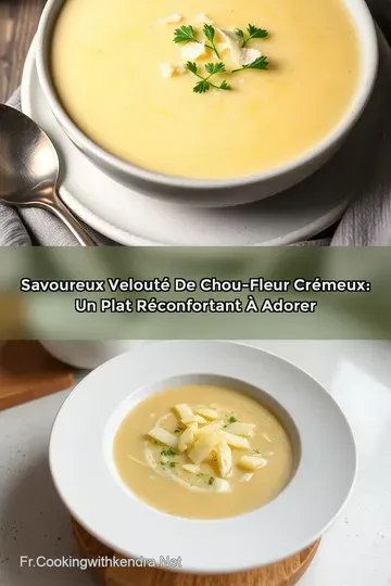 Savoureux Velouté de Chou-Fleur Crémeux: Un Plat Réconfortant à Adorer