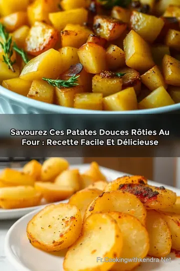 Savourez ces Patates Douces Rôties au Four : Recette Facile et Délicieuse