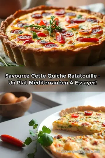 Savourez cette Quiche Ratatouille : Un Plat Méditerranéen à Essayer!