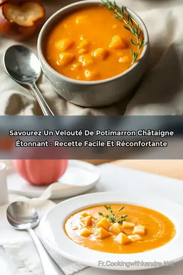 Savourez un Velouté de Potimarron Châtaigne Étonnant : Recette Facile et Réconfortante