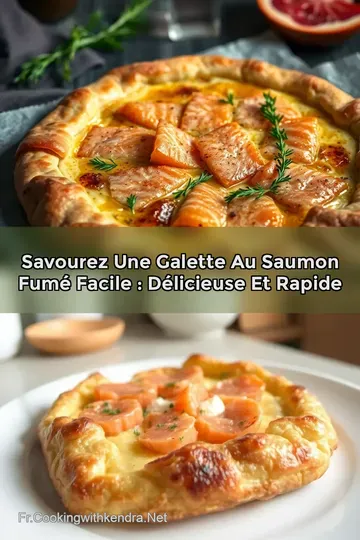 Savourez une Galette au Saumon Fumé Facile : Délicieuse et Rapide
