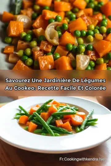 Savourez Une Jardinière de Légumes au Cookeo: Recette Facile et Colorée