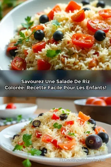 Savourez une Salade de Riz Colorée: Recette Facile pour les Enfants!