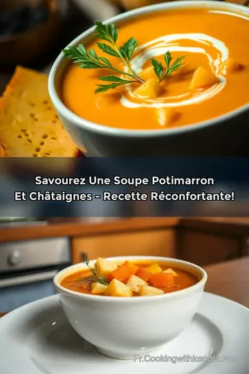 Savourez une Soupe Potimarron et Châtaignes - Recette Réconfortante!