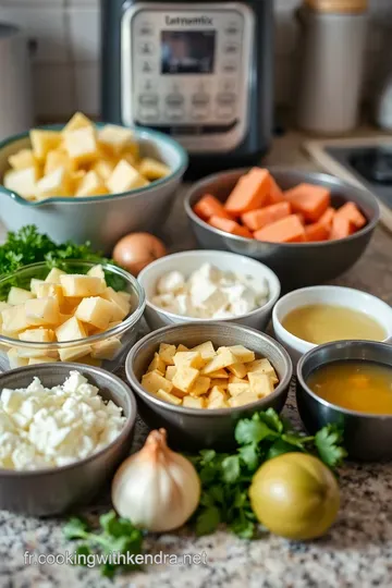 Soupe Onctueuse de Potiron au Thermomix – Le Goût Doux de l’Automne ingredients