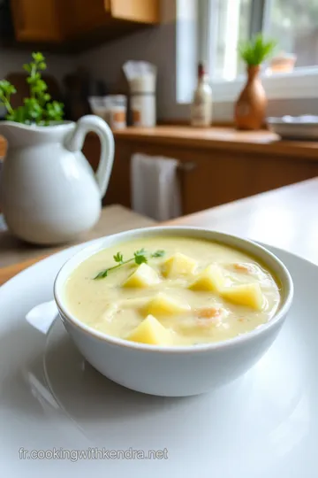Soupe Patate Douce Crémeuse au Lait de Coco steps