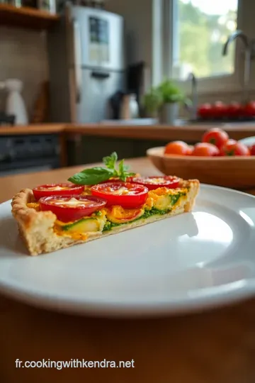 Tarte aux Courgettes et Tomates steps