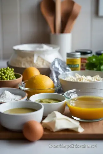 Tarte Légère au Thon et Moutarde ingredients