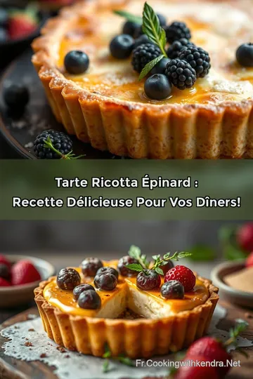 Tarte Ricotta Épinard : Recette Délicieuse Pour Vos Dîners!
