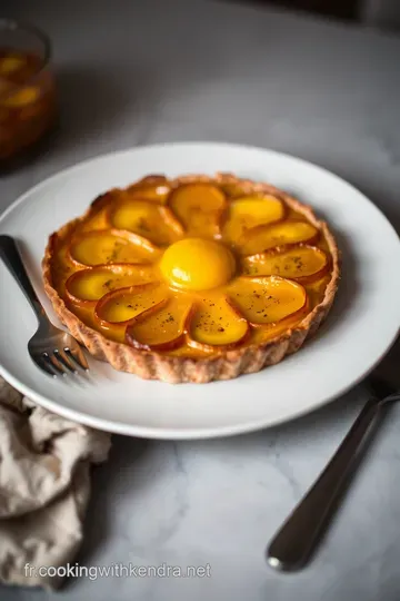 Tarte Tatin aux Endives : Un Délice Caramélisé presentation