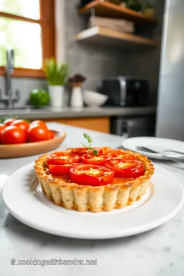 Tarte Thon Tomate steps
