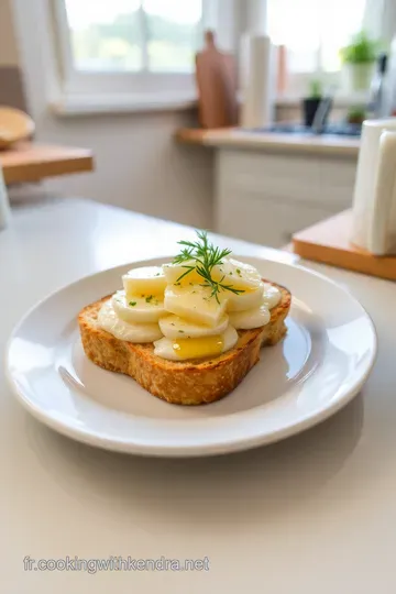 Toast de Chèvre Monté au Miel et aux Herbes steps