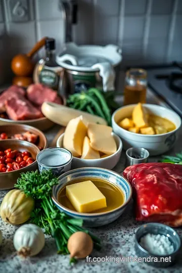 Tournedos Rossini : Un Classique de la Gastronomie Française ingredients