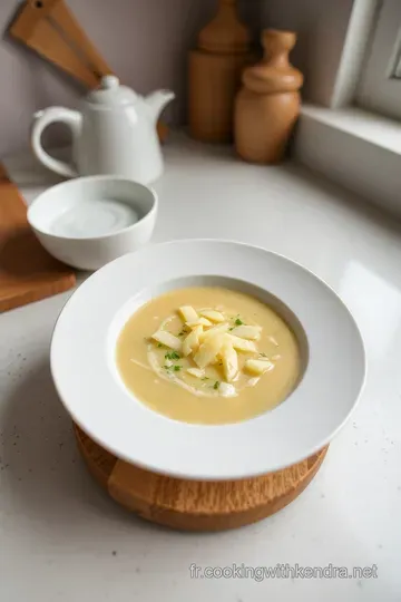 Velouté de Chou-Fleur Crémeux au Parmesan steps