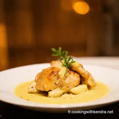 Aiguillettes de Poulet la Cr&egrave;me Mon Secret Bistro Parisien Fiche recette