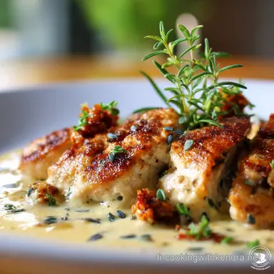 Aiguillettes de Poulet Sauce Cr&eacute;m&eacute;e au Chorizo Plat Facile et Gourmand Fiche recette