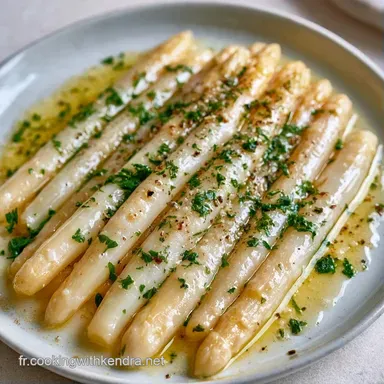 Asperges Blanches &Agrave; L'Eau en 30 Minutes Fiche recette