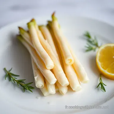 Asperge Blanche &agrave; la Flamande: Le Printemps dans l'Assiette!