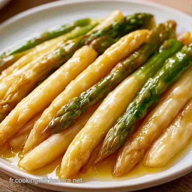 Asperges Blanches au Beurre Noisette Fiche recette
