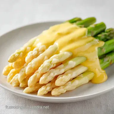 Asperges Blanches Froides en 45 Min Fiche recette