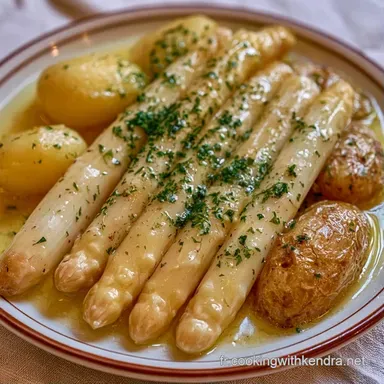Asperges Blanches Pommes Vapeur pour 4 Fiche recette
