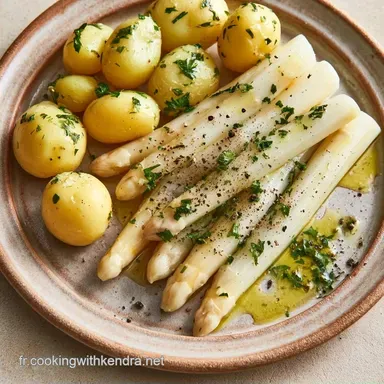 Recettes d'Asperges Blanches et Pommes de Terre