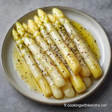 Asperges Blanches Vapeur en 27 Minutes