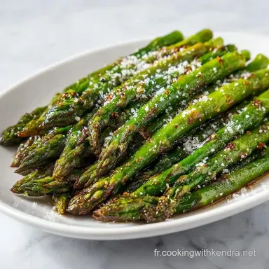 Recette Po&ecirc;le Asperges Croquantes - 4 pers Fiche recette