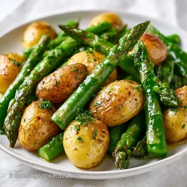 Asperges et Pommes de Terre Fondantes Fiche recette