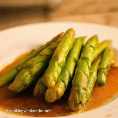 Cuisson des Asperges Vertes Ma Recette Mousseline Facile Fiche recette