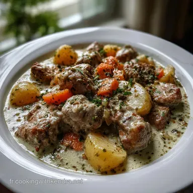 Recettes de cuisine : La Blanquette de Veau facile et r&eacute;confortante