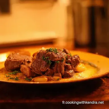 Boeuf aux Oignons Facile Le Go&ucirc;t Bistro &agrave; la Maison Fiche recette