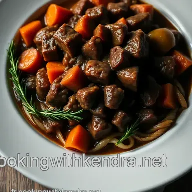 Boeuf Bourguignon Recette: Un Classique R&eacute;confortant! Fiche recette