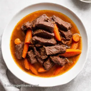 Recette Boeuf Carotte Le Classique R&eacute;confortant de GrandM&egrave;re