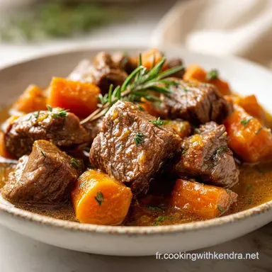 Recette Boeuf Carottes Tendre pour 4 Portions