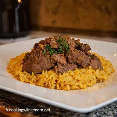Riz et B&oelig;uf en Une D&icirc;ner Facile et R&eacute;confortant Fiche recette