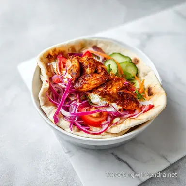 Bol de D&ouml;ner au Poulet Express Recette Saine et Savoureuse Fiche recette