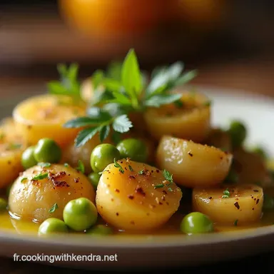 Le Bol de Pommes de Terre et Pois Chiches R&ocirc;tis Maison Fiche recette