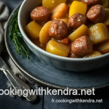 Boudin blanc aux pommes fondantes : mon secret normand gourmand Fiche recette