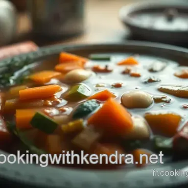 Bouillon de L&eacute;gumes Maison: Le Secret d'une Base Go&ucirc;tue!