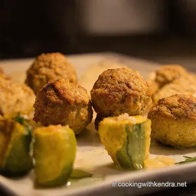 Boulettes de Courgettes au Four Ma Recette Facile au Parmesan Fiche recette
