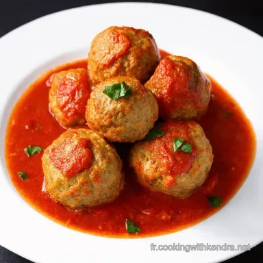 Boulettes Italiennes &agrave; la Sauce Tomate Ma Recette Facile