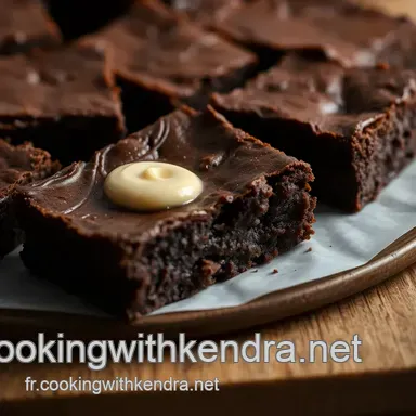 Brownies Gourmands au Beurre de Cacahu&egrave;te : Un d&eacute;lice irr&eacute;sistible &agrave; tester ! Fiche recette
