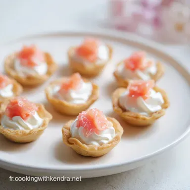 Mini-Tartelettes au Saumon: 60 Pi&egrave;ces Fiche recette