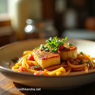 Cabillaud la Basquaise Facile Recette Ensoleill&eacute;e Fiche recette